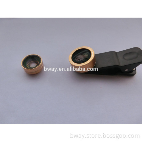 2015 hot fashion 3 in 1 clip mobile phone cell camera lens
